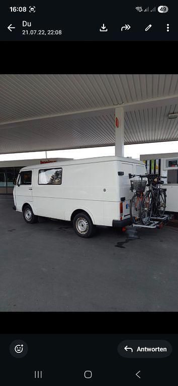 Second-hand VW LT 95 CP (69 kW) 1993 Alb Monovolum