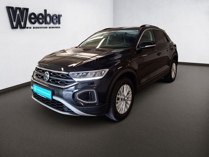 Gebraucht VW T-Roc Life 116 PS (85 kW) 2024 Schwarz SUV