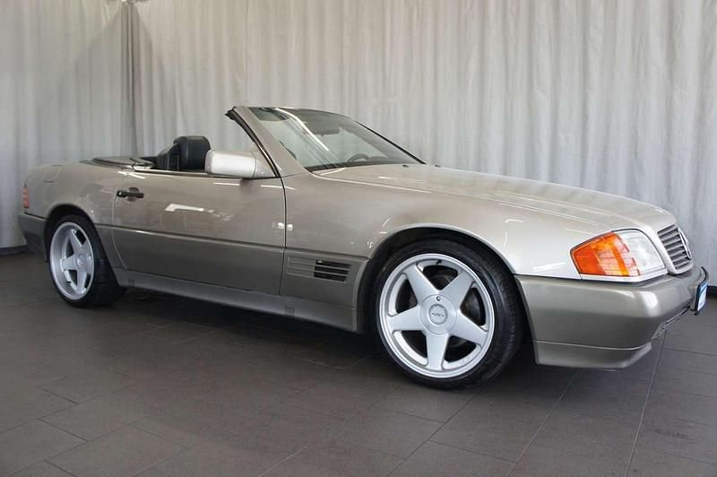 Silber Gebraucht 1990 Mercedes SL300 Cabrio | 14.990 € - Bild 1/4