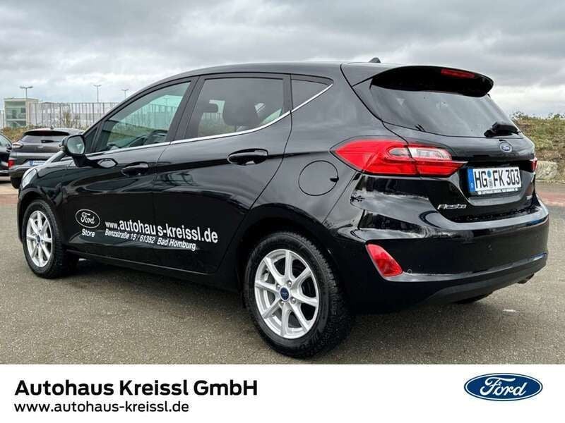Gebraucht Ford Fiesta Titanium 125 PS (91 kW) 2023 Obsidianschwarz metallic Kleinwagen