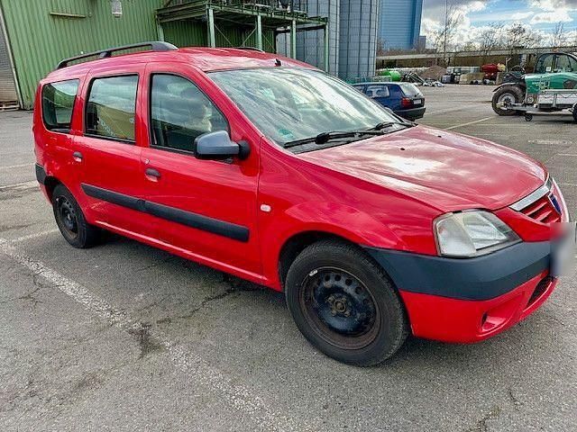 Gebraucht Dacia Logan MCV 75 PS (55 kW) 2007 Rot Kombi