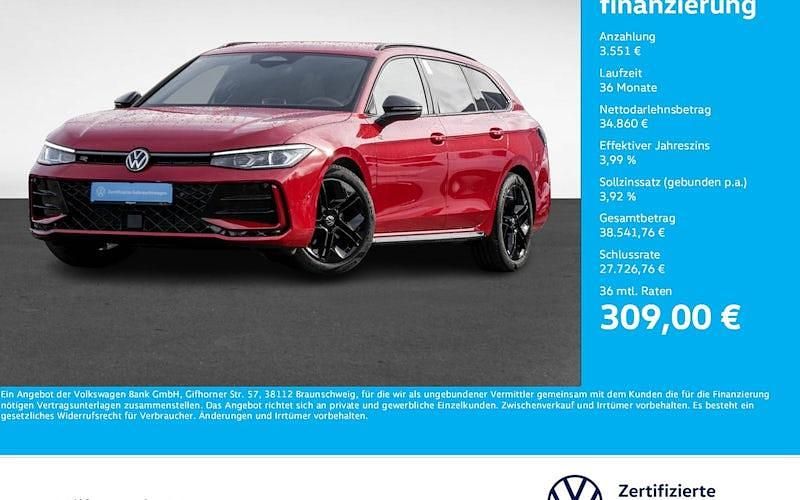 Gebraucht VW Passat R-line 150 PS (110 kW) 2025 Rot Kombi
