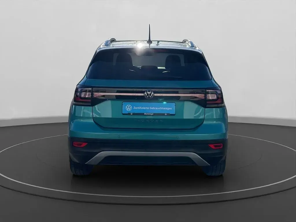 Gebraucht VW T-Cross Style 110 PS (80 kW) 2022 Grün SUV