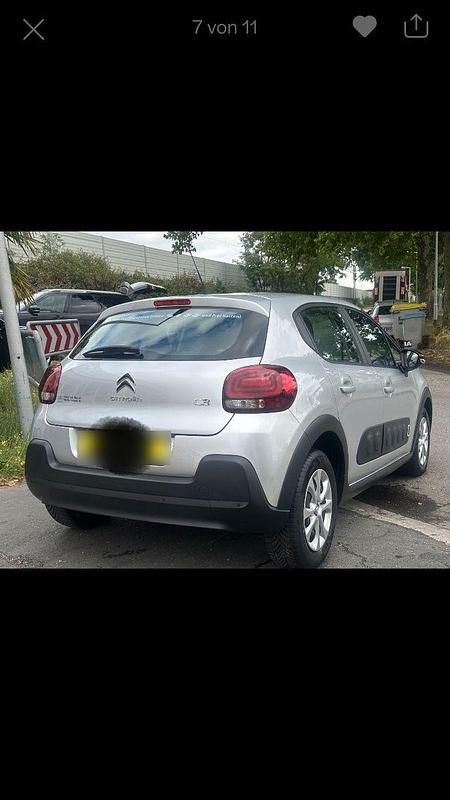 Gebraucht Citroën C3 PureTech 83 PS (61 kW) 2017 Silber Kleinwagen