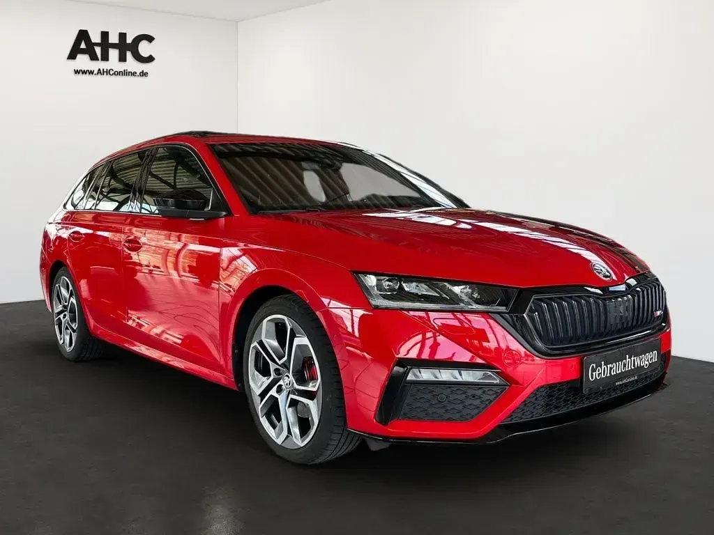 Gebraucht Skoda Octavia RS 200 PS (147 kW) 2021 Rot Kombi