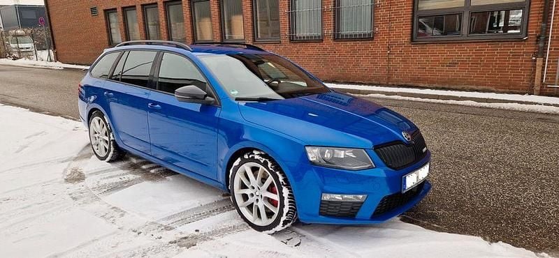 Gebraucht Skoda Octavia RS 184 PS (135 kW) 2017 Blau Limousine