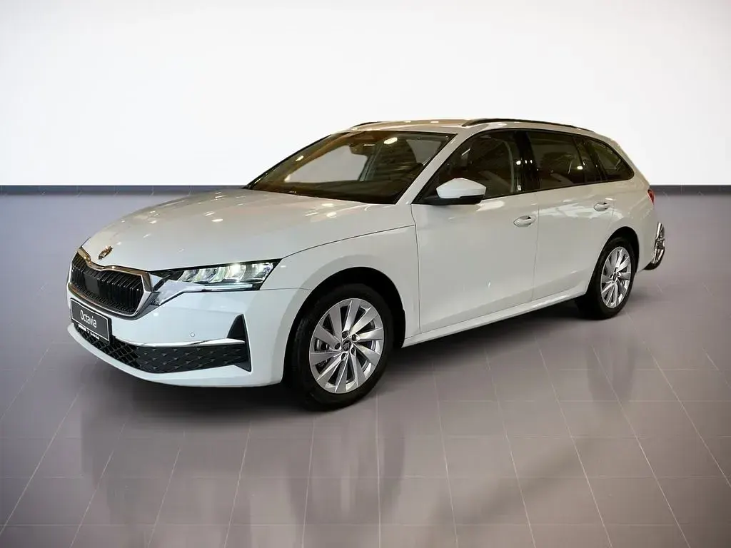 Neu Skoda Octavia Selection 150 PS (110 kW) 2026 Moonweiß perleffekt Kombi