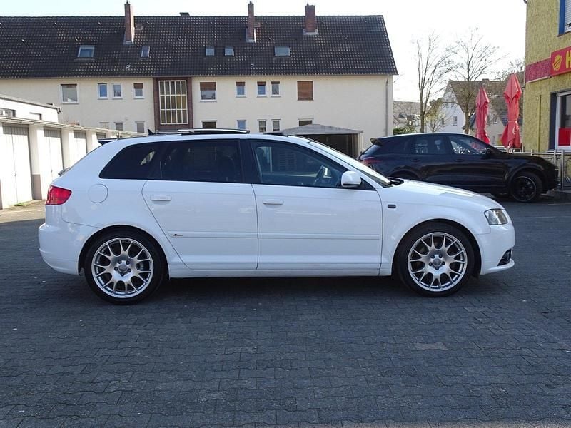 Gebraucht Audi A3 S-Line 170 PS (125 kW) 2008 Weiß Kleinwagen