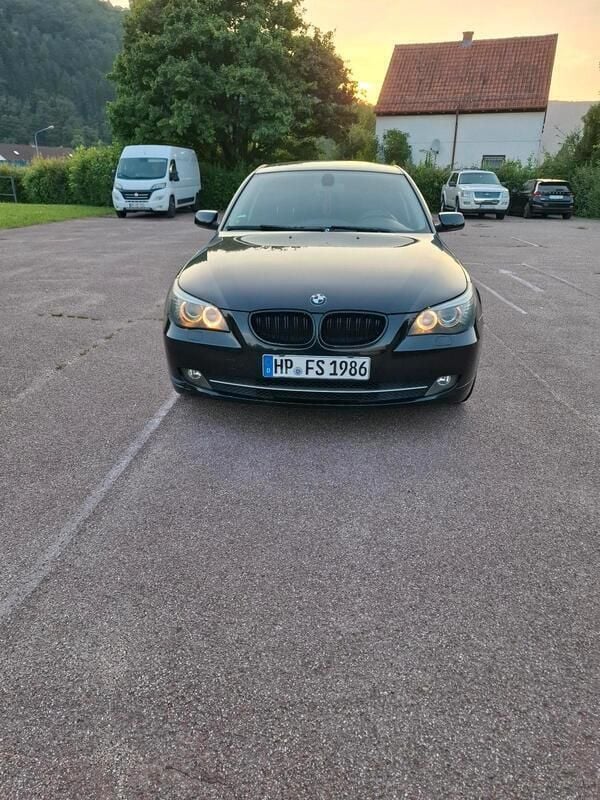 Schwarz Gebraucht 2008 BMW 560L Limousine | 4.050 € - Bild 1/4