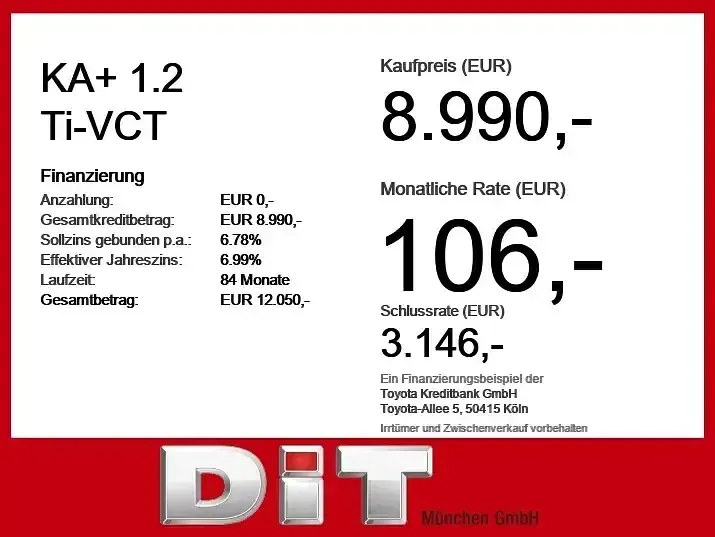 Gebraucht Ford Ka Plus 69 PS (50 kW) 2018 Weiss Kleinwagen