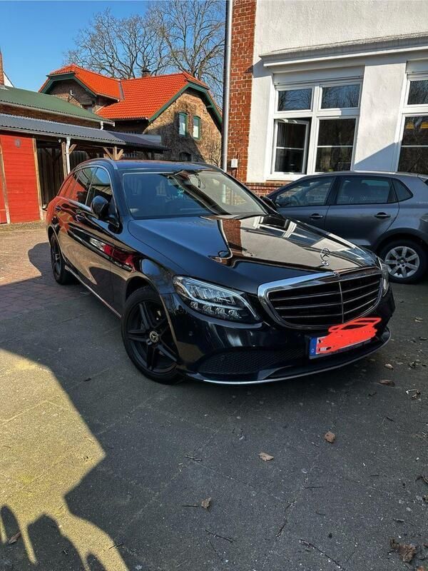 Schwarz Gebraucht 2020 Mercedes C200 Exclusive Kombi | 19.500 € (Fairer Preis) - Bild 1/4