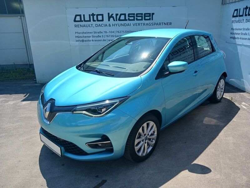 Blau Gebraucht 2020 Renault Zoe Experience Kleinwagen | 10.590 € (Guter Preis) - Bild 1/4