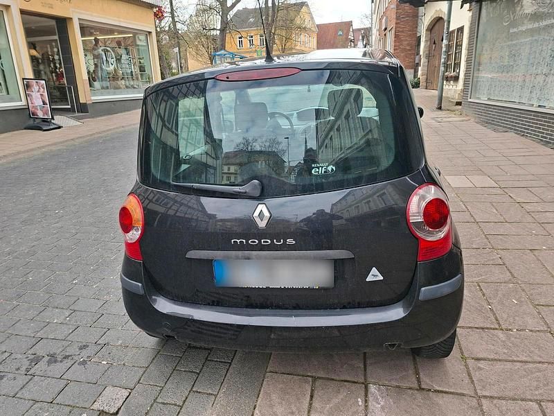 Gebraucht Renault Modus 75 PS (55 kW) 2007 Schwarz Van / Kleinbus