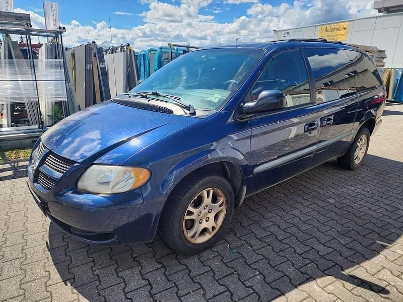Blau Gebraucht 2001 Dodge Grand Caravan Van / Kleinbus | 800 € - Bild 1/4