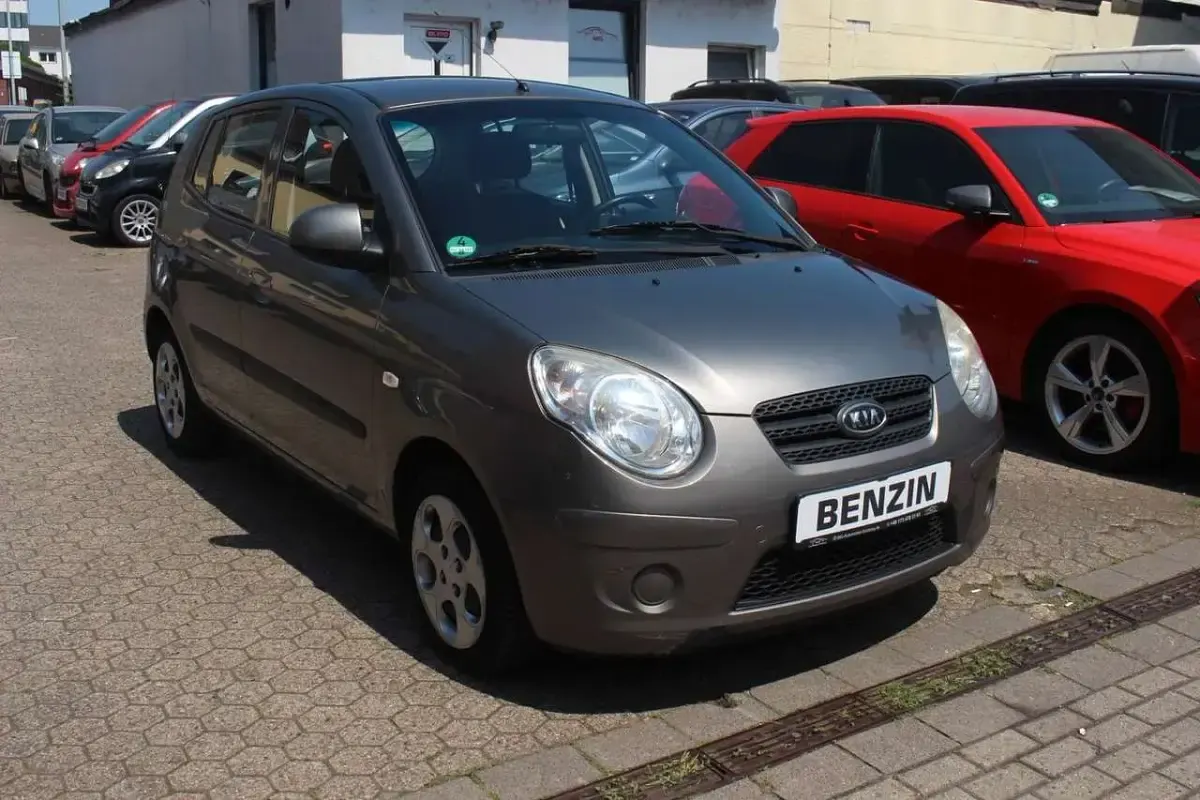 Gebraucht Kia Picanto Start 65 PS (47 kW) 2009 Grau Kleinwagen
