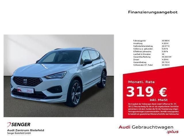 Gebraucht Seat Tarraco FR 245 PS (180 kW) 2022 Weiß SUV