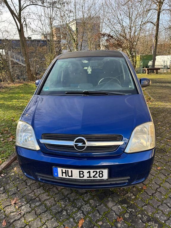 Blau Gebraucht 2003 Opel Meriva Van / Kleinbus | 950 € (Guter Preis) - Bild 1/4
