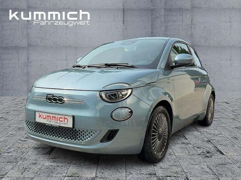 Blau Gebraucht 2021 Fiat 500e Action Limousine | 13.990 € (Teuer) - Bild 1/4