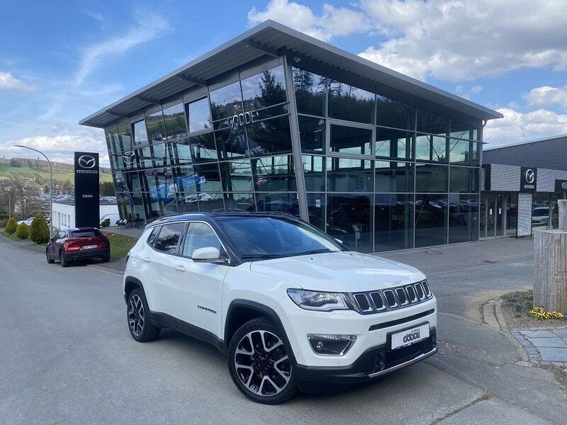Weiß Gebraucht 2021 Jeep Compass Limited SUV | 21.490 € (Fairer Preis) - Bild 1/4