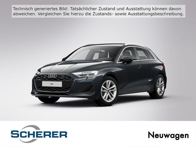 Grau Neu 2025 Audi A3 Sport Limousine | 32.490 € (Superpreis) - Bild 1/4