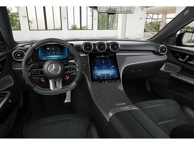 Gebraucht Mercedes C43 AMG Premium 408 PS (300 kW) 2024 Schwarz / obsidianschwarz Limousine