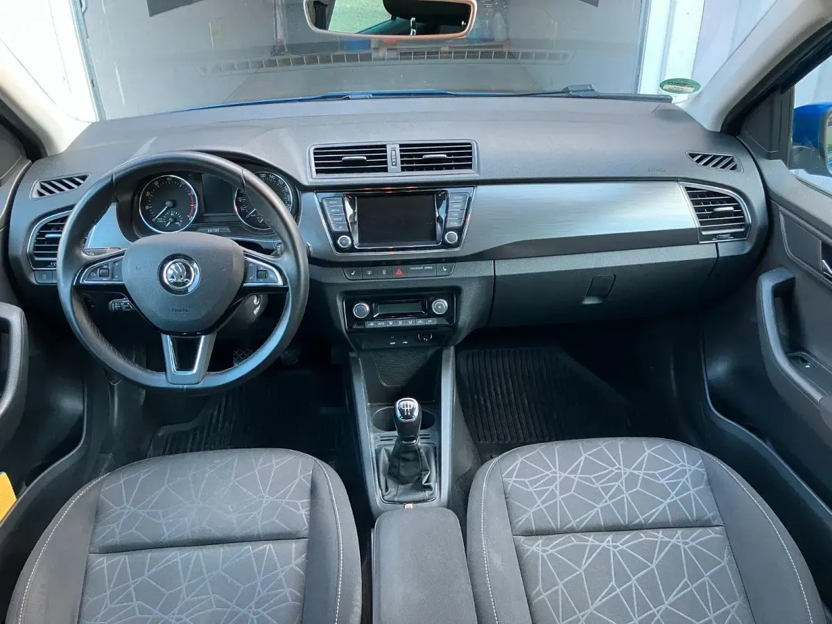 Gebraucht Skoda Fabia Clever 95 PS (69 kW) 2018 Blau Kombi