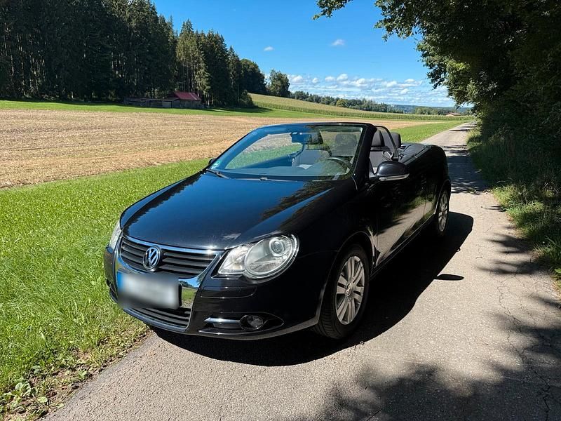 Gebraucht VW Eos 115 PS (84 kW) 2007 Schwarz Cabrio