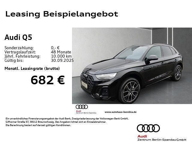 Schwarz Neu 2024 Audi Q5 S-Line SUV | 61.920 € (Fairer Preis) - Bild 1/4