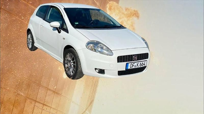 Weiß Gebraucht 2008 Fiat Punto Kleinwagen | 2.490 € (Teuer) - Bild 1/4