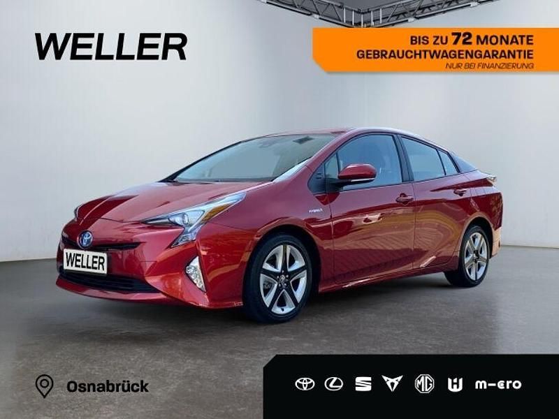 Rot Gebraucht 2017 Toyota Prius Comfort Kleinwagen | 18.440 € (Fairer Preis) - Bild 1/4