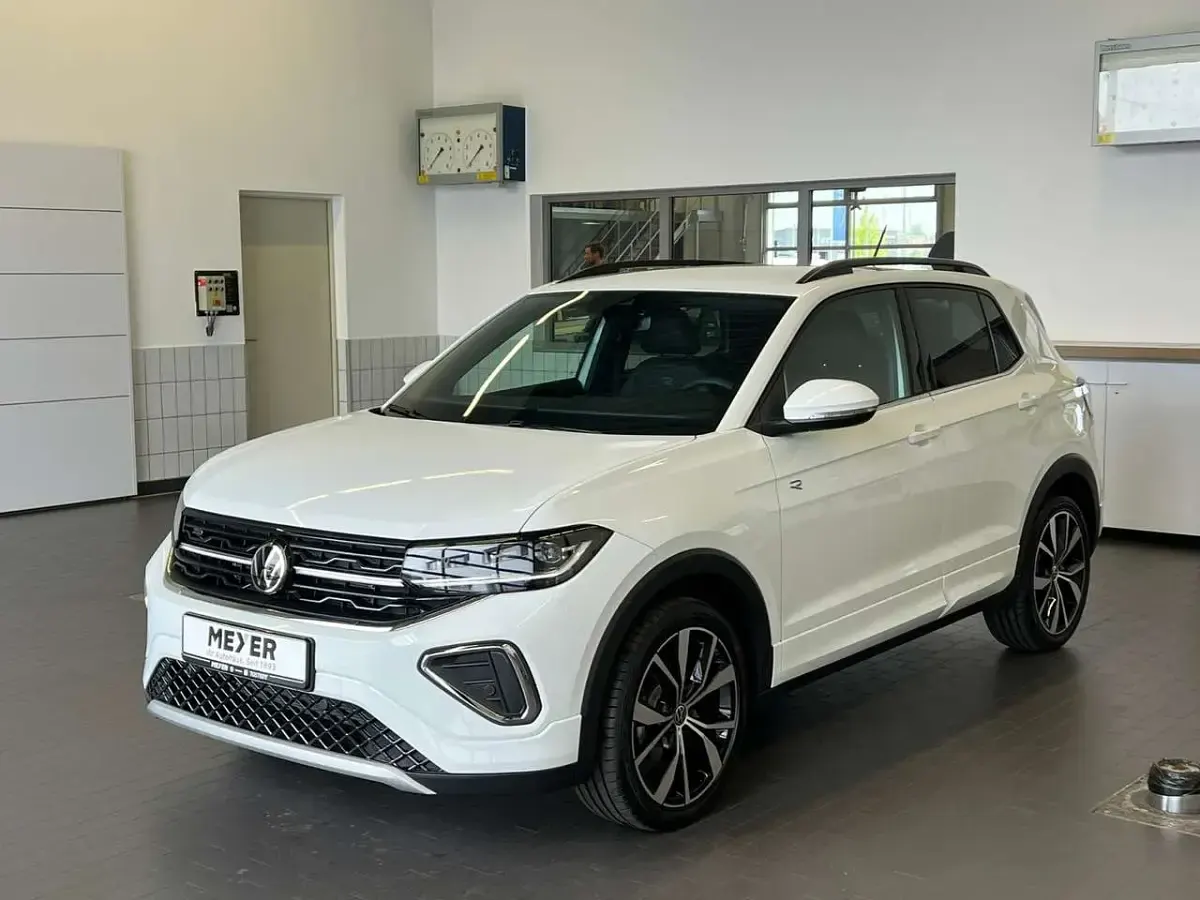 Neu VW T-Cross R-line 150 PS (110 kW) 2026 Pure white SUV
