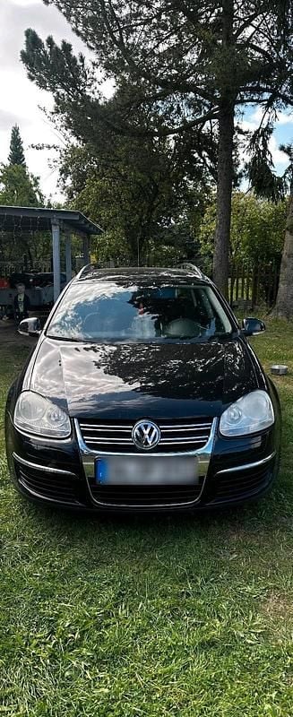 Schwarz Gebraucht 2008 VW Golf VI Kombi | 2.200 € (Superpreis) - Bild 1/4