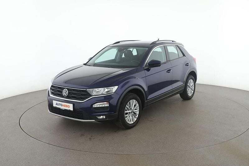 Blau Gebraucht 2021 VW T-Roc Style SUV | 23.490 € (Guter Preis) - Bild 1/3