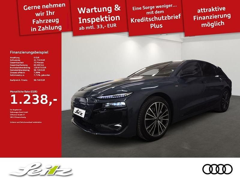 Blau Neu 2025 Audi A6 e-tron Performance Kombi | 96.549 € - Bild 1/3