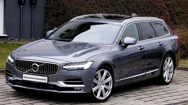 Second-hand Volvo V90 Inscription 320 CP (235 kW) 2016 Gri Break