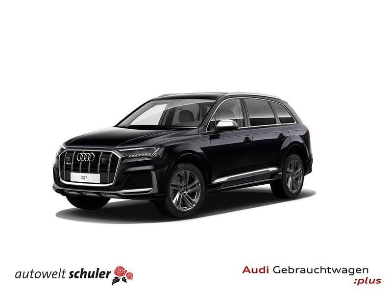 Orcaschwarz metallic Gebraucht 2020 Audi SQ7 Design SUV | 67.880 € (Superpreis) - Bild 1/4