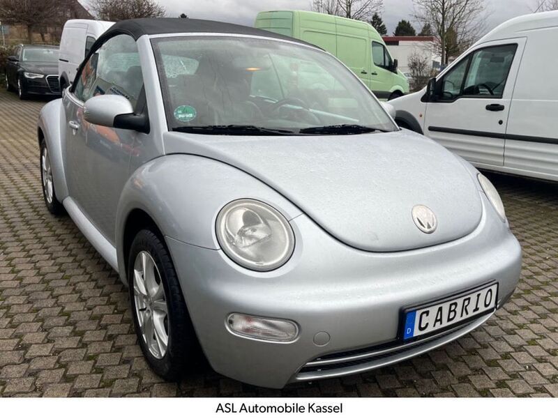 Silber Gebraucht 2003 VW Beetle Highline Cabrio | 1.499 € (Superpreis) - Bild 1/4