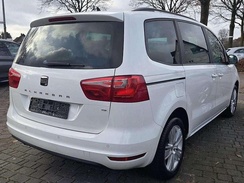 Gebraucht Seat Alhambra Style 177 PS (130 kW) 2014 "candy" weiss Van / Kleinbus