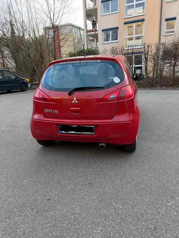 Gebraucht Mitsubishi Colt 95 PS (69 kW) 2005 Rot Kleinwagen