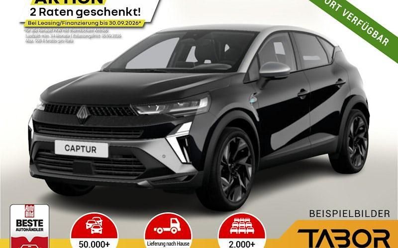 Schwarz (black pearlschwarz metallic) Neu 2025 Renault Captur Esprit Alpine SUV | 31.013 € (Guter Preis) - Bild 1/4
