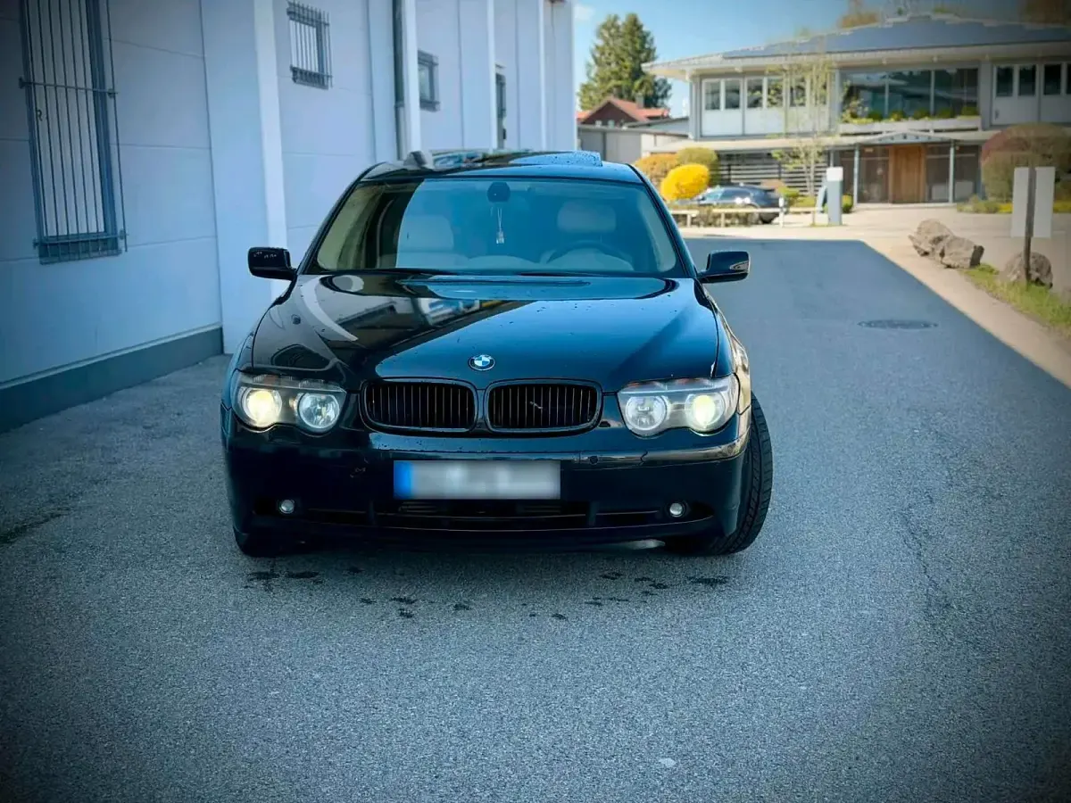 Brugt BMW 730 218 HK (160 kW) 2005 Sort Sedan