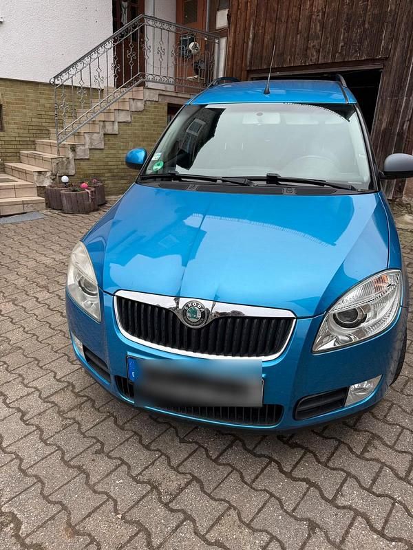 Gebraucht Skoda Roomster 80 PS (58 kW) 2006 Blau Van / Kleinbus
