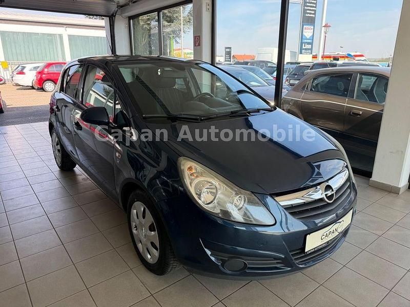 Gebraucht Opel Corsa Edition 101 PS (74 kW) 2010 Blau Kleinwagen