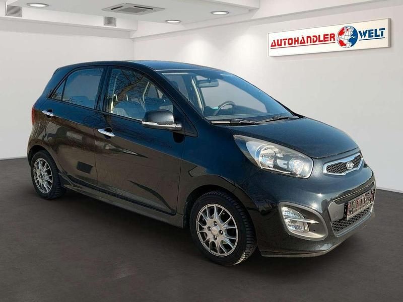 Gebraucht Kia Picanto Spirit 86 PS (63 kW) 2011 Schwarz Kleinwagen
