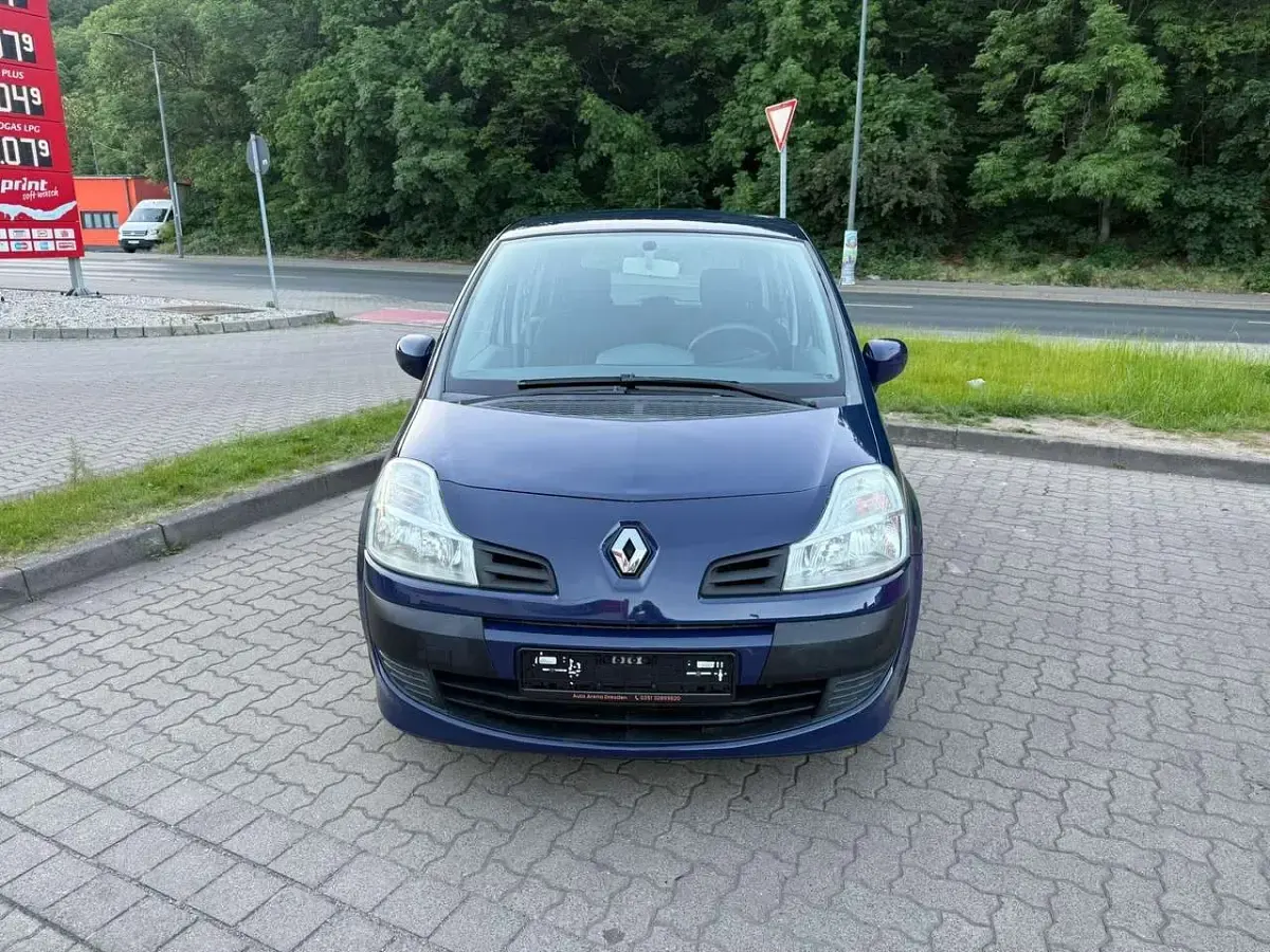 Gebraucht Renault Grand Modus 75 PS (55 kW) 2009 Blau Van / Kleinbus