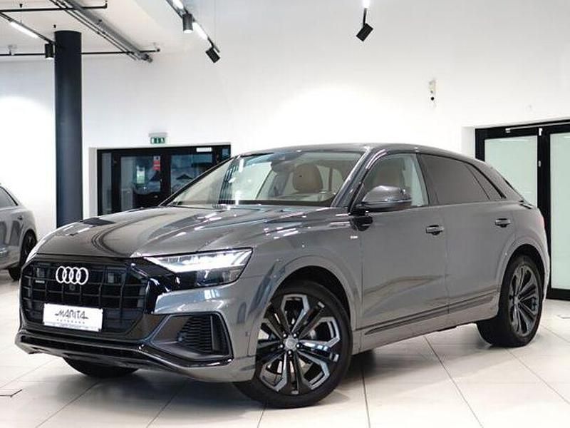 Daytonagrau Gebraucht 2019 Audi Q8 S-Line SUV | 58.850 € (Teuer) - Bild 1/4
