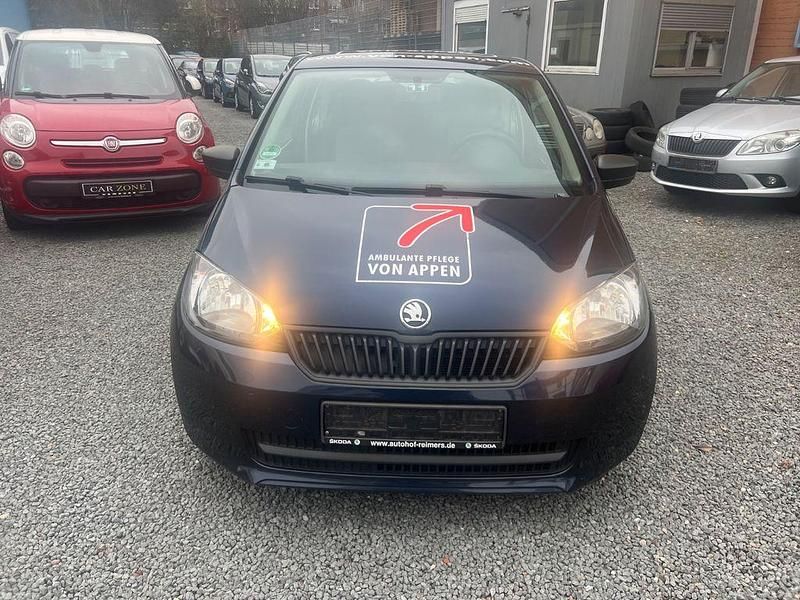 Blau Gebraucht 2014 Skoda Citigo Active Kleinwagen | 2.400 € (Superpreis) - Bild 1/4