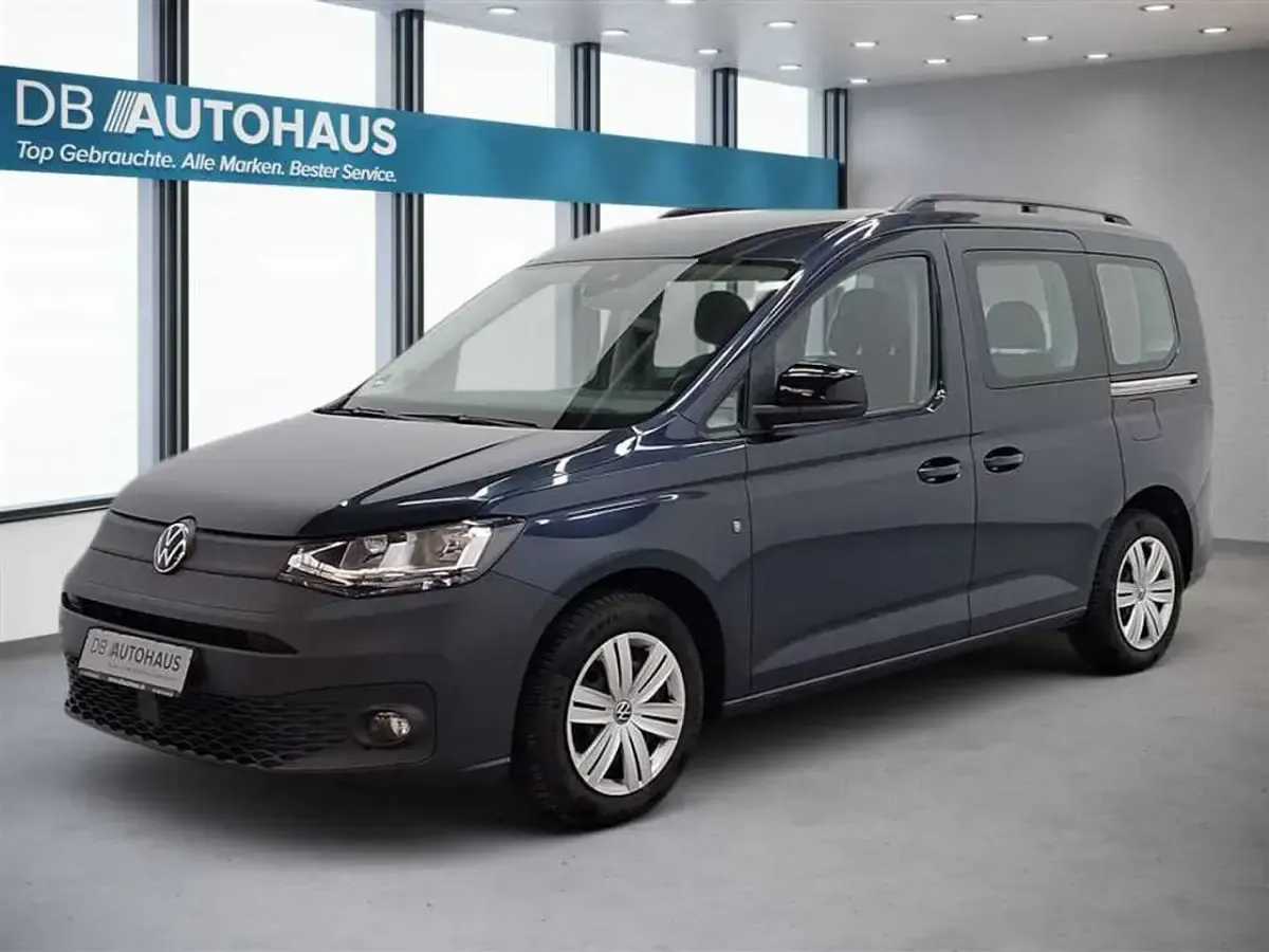 Gebraucht VW Caddy 122 PS (89 kW) 2022 Blau Van / Kleinbus