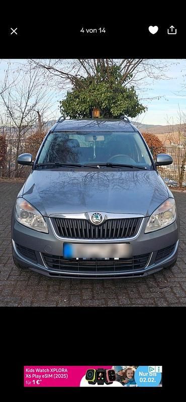Gebraucht Skoda Roomster 90 PS (66 kW) 2012 Grau Van / Kleinbus