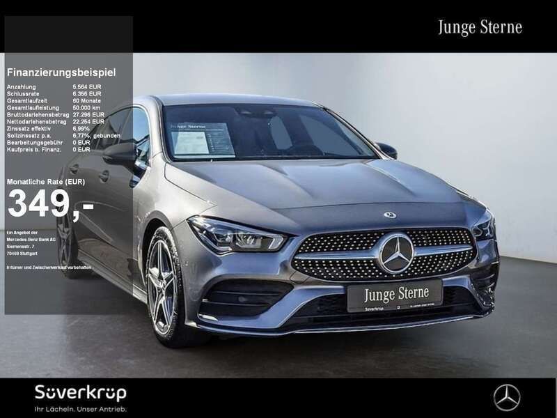 Grau Gebraucht 2023 Mercedes CLA180 Shooting Brake AMG Kombi | 28.193 € (Fairer Preis) - Bild 1/2